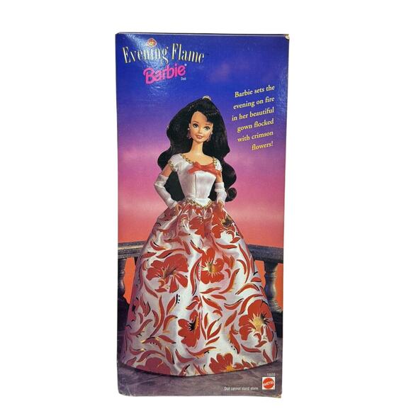 Evening Flame Barbie Special Edition Doll 1995 Mattel 15533 - Picture 7 of 7